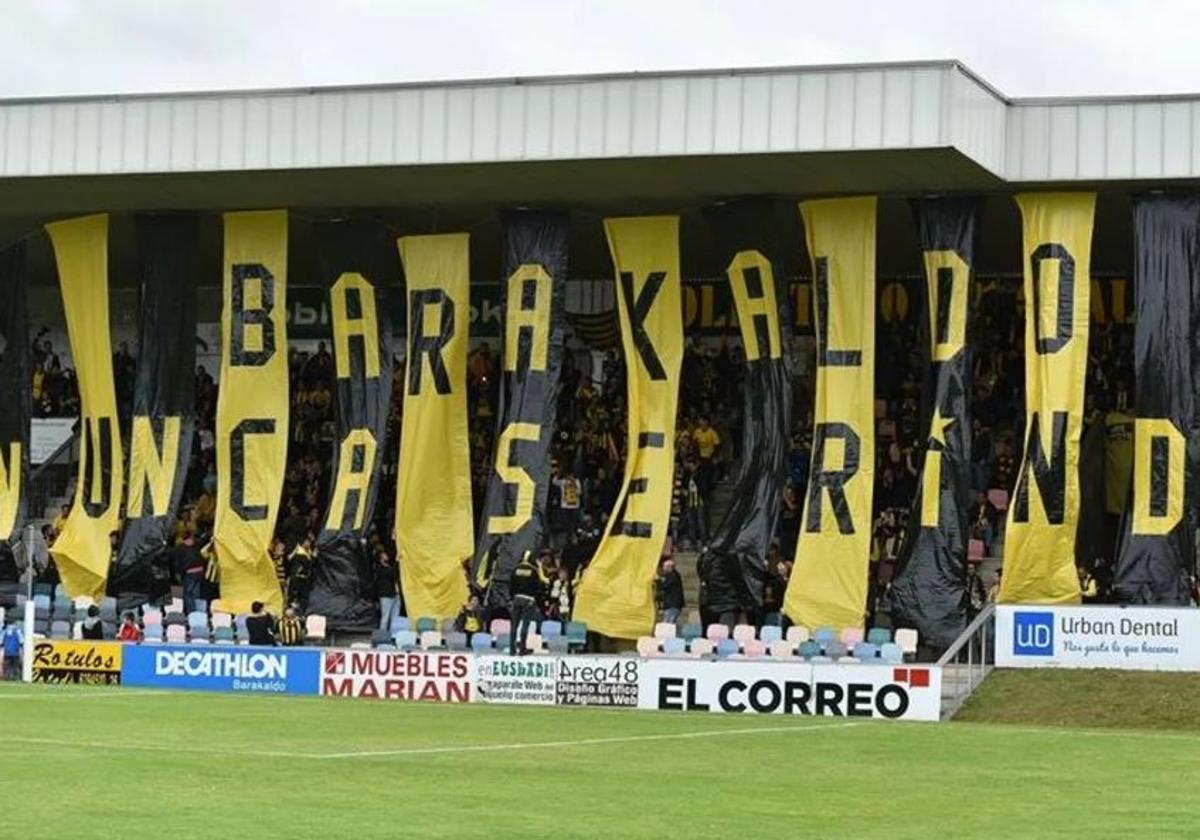 El derbi entre el Barakaldo y el Bilbao Athletic contará con 'fan zone' en Lasesarre