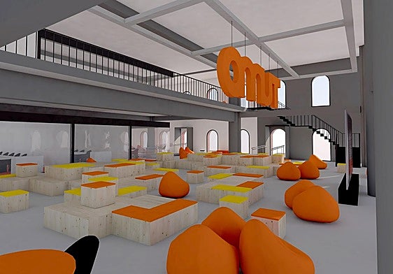 Recreación de cómo será le futuro centro.