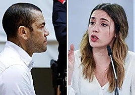 La reacción de Irene Montero tras la absolución de Dani Alves