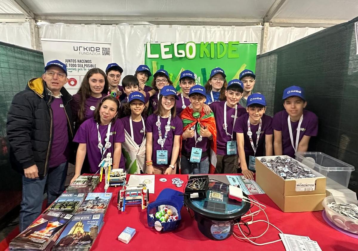 Alumnos de Urkide ganan la final nacional de la Lego League y competirán en Grecia