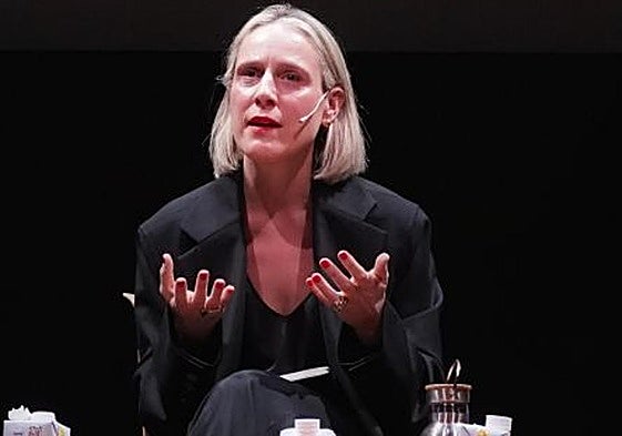 Manuel Cirauqui, Miren Arzalluz y Sergio Prego.