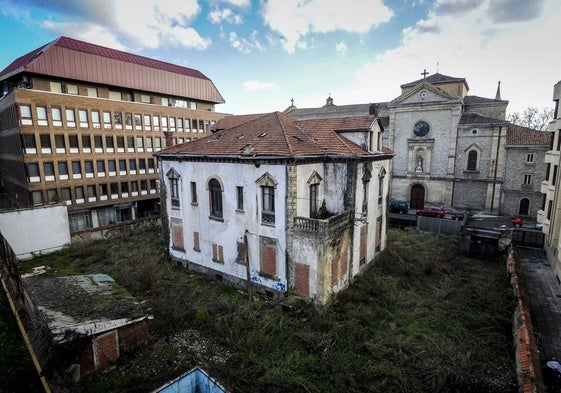 Los edificios se levantarán en la parte trasera de la Casa Alfaro en el lateral más próximo al número 7 de Manuel Iradier