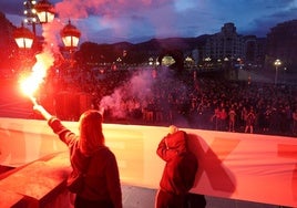 1.500 jóvenes protestan en Bilbao por el desalojo del gaztetxe de Rekalde