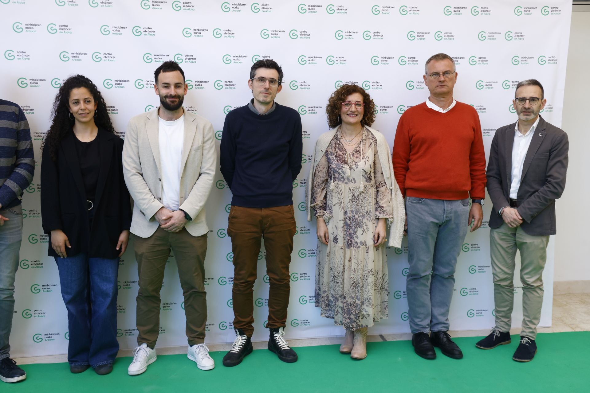 Ainhoa Franco, Luis llurda, Gaspar Sánchez, Marian García Fidalgo, Marcin Wojciech e Iker Badiola.