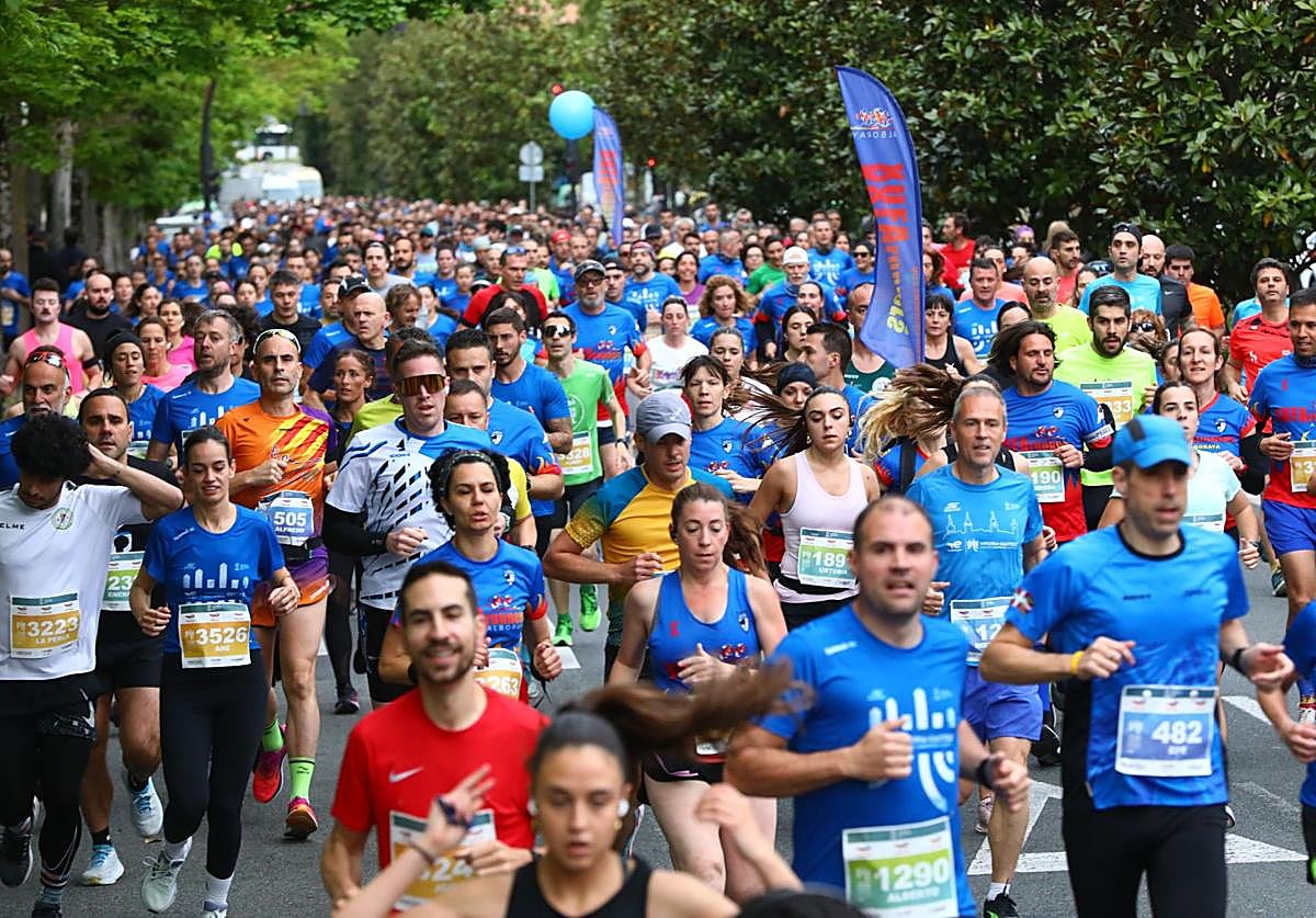Más de 4.000 atletas correrán el Maratón Martín Fiz