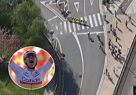 Alex Aranburu es descalificado y se queda sin triunfo de etapa en la Itzulia