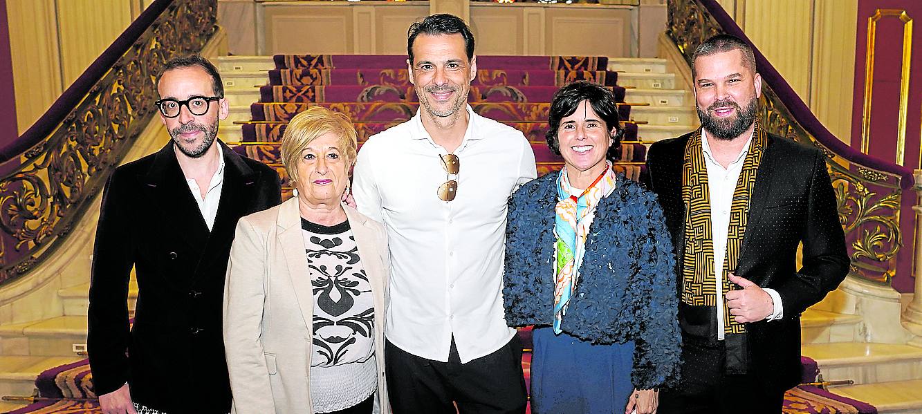 Iker Urkidi, Itziar Urtasun, Igor Yebra, Virginia Berasategui y Borja Elorza.