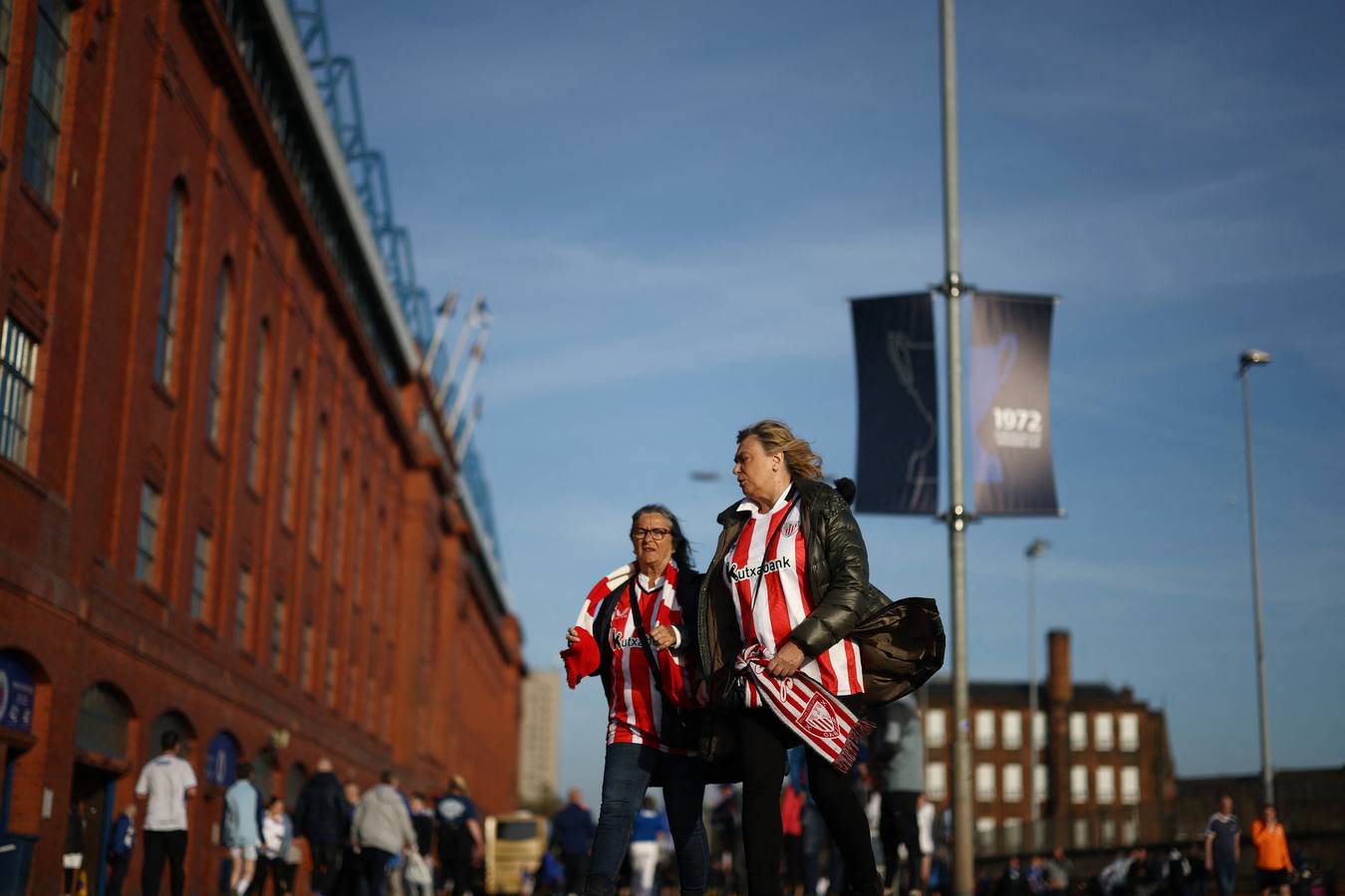 Las imágenes de los athleticzales en Glasgow