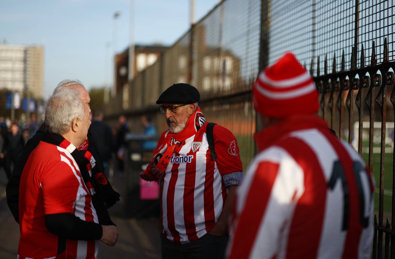 Las imágenes de los athleticzales en Glasgow