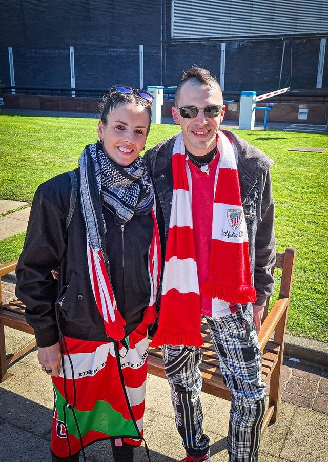 Las imágenes de los athleticzales en Glasgow