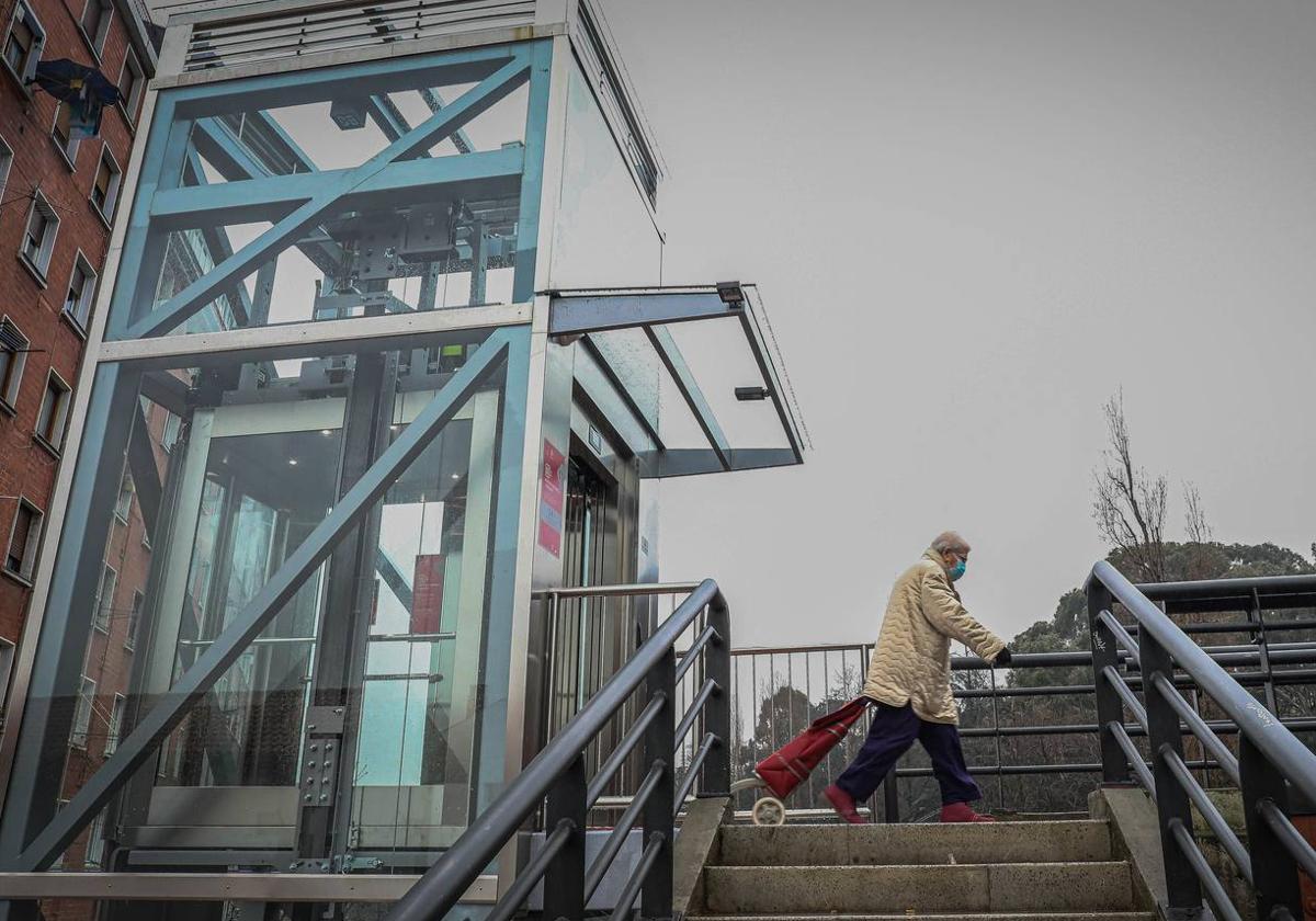 Cuatro nuevos ascensores en Bilbao para salvar las cuestas en Bolueta y Zurbaranbarri