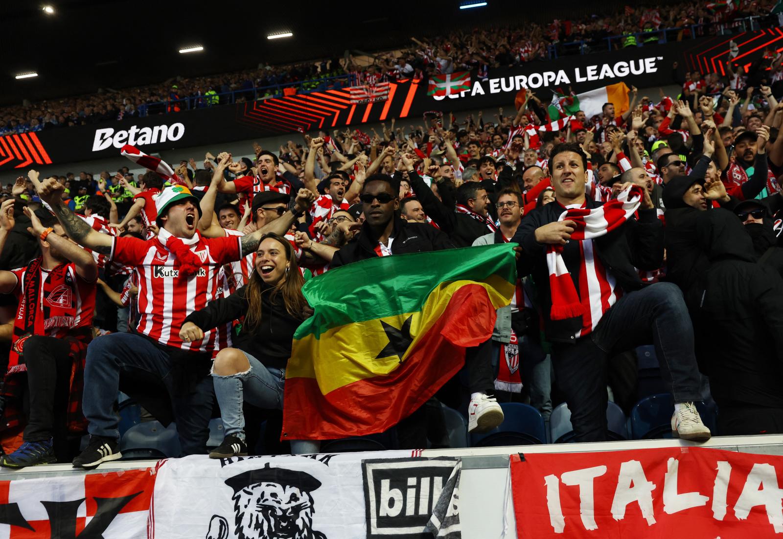 Las imágenes de los athleticzales en Glasgow