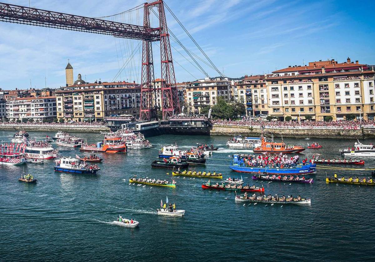 El aniversario de la gabarra, en imágenes