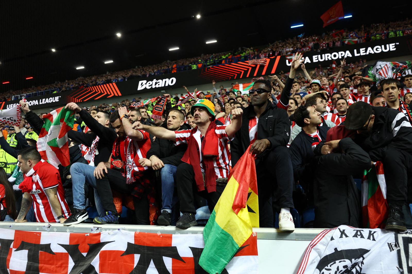 Las imágenes de los athleticzales en Glasgow