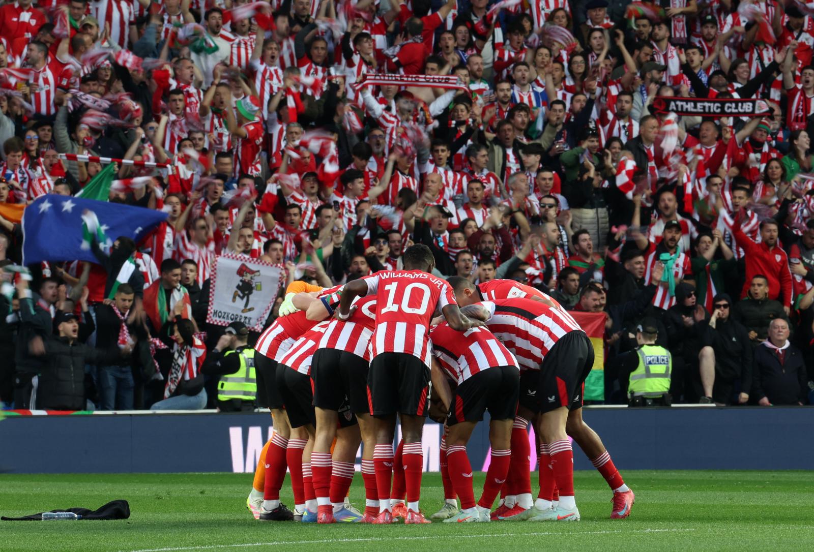 Las imágenes de los athleticzales en Glasgow
