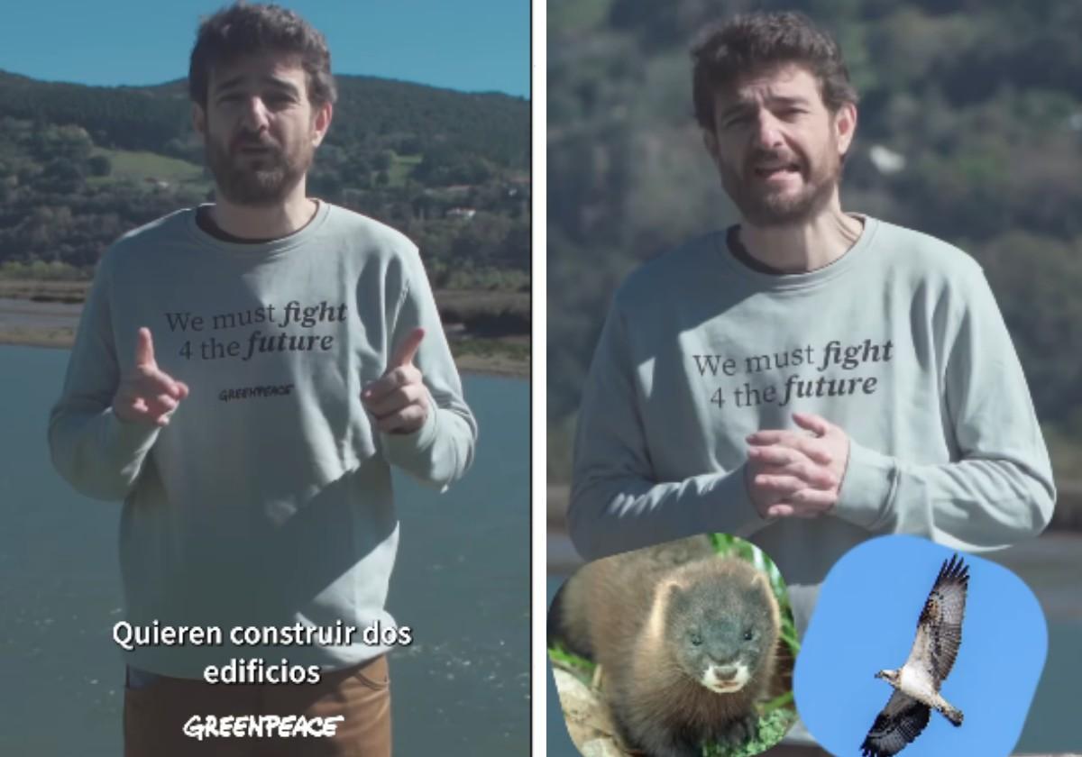 El actor Gorka Otxoa se posiciona contra el Guggenheim de Urdaibai: «¿Este paraíso necesita cemento y hormigón?»