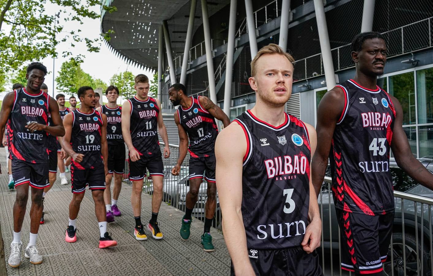 Las imágenes del media day de Bilbao Basket