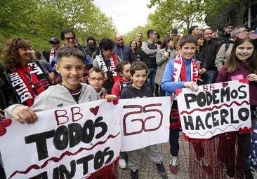 Un recibimiento para los jugadores digno de unos campeones