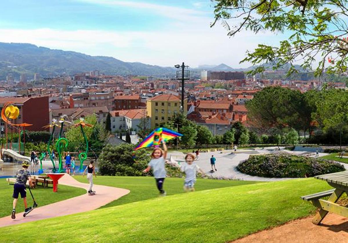 Barakaldo proyecta un nuevo pulmón verde en Rontegi