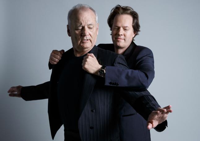 Bill Murray y el músico Jan Vogler en una fotografía promocional del espectáculo.