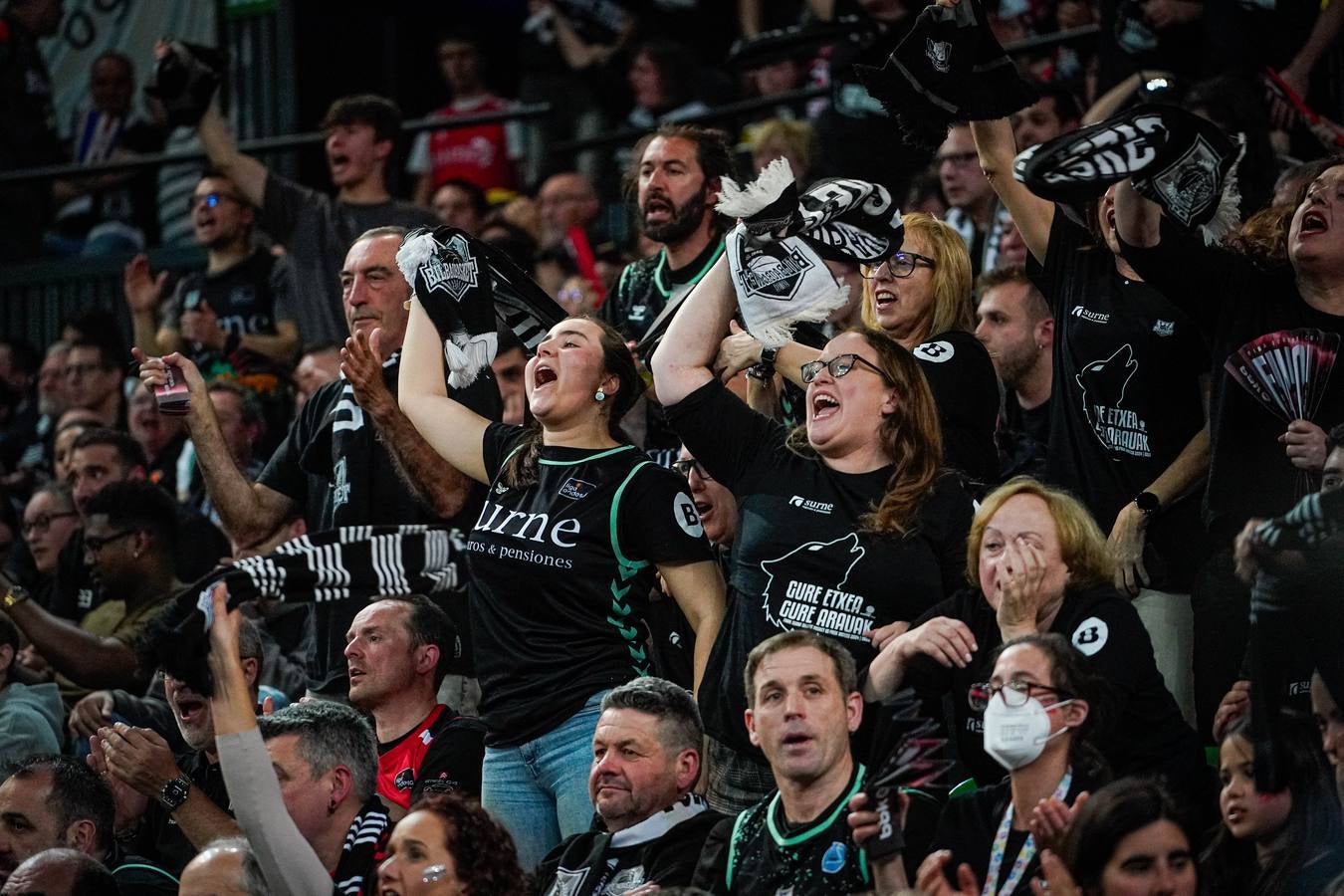 Las imágenes del partido y el ambiente en la grada
