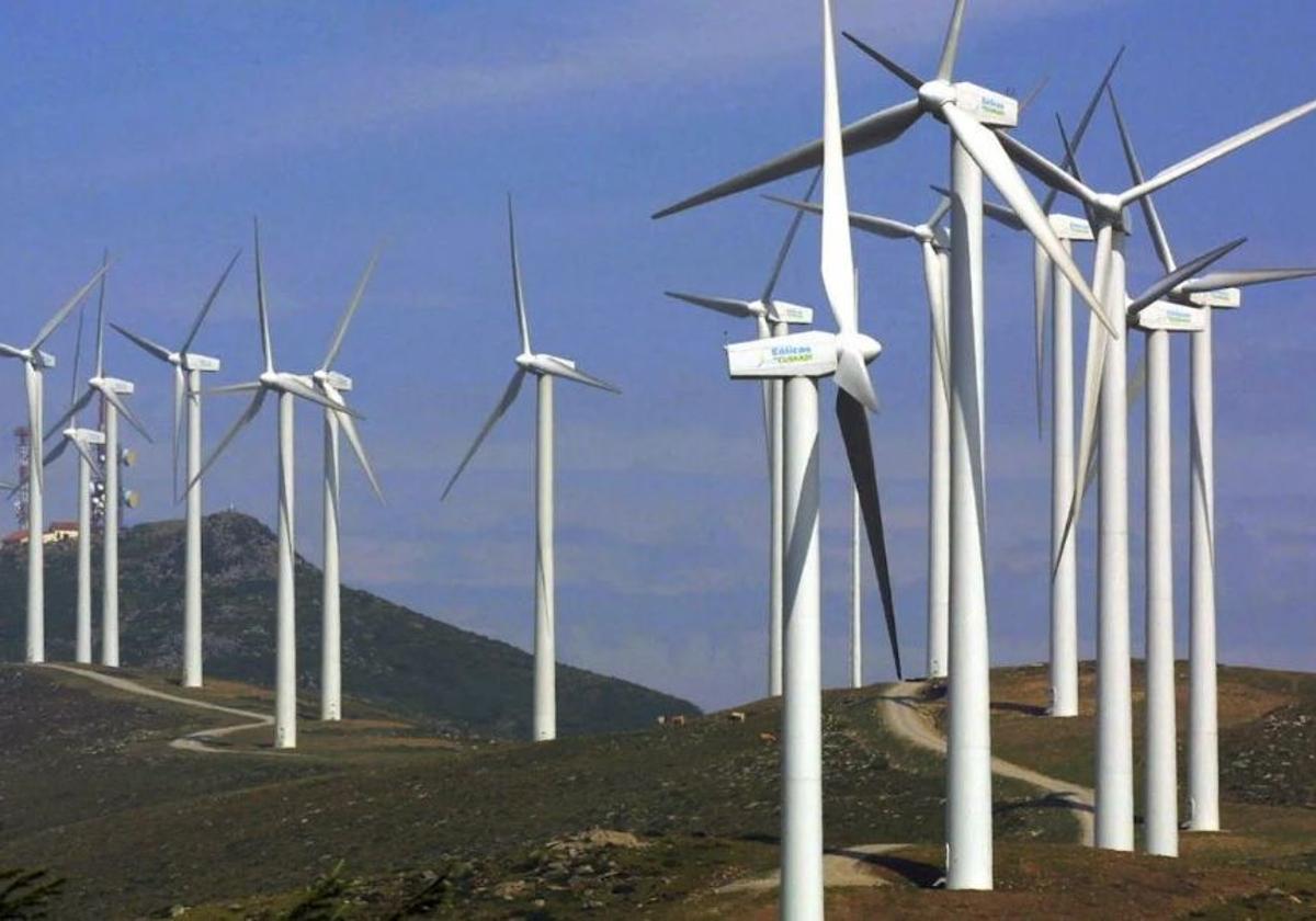 Galdames planta cara al parque eólico proyectado en Las Encartaciones