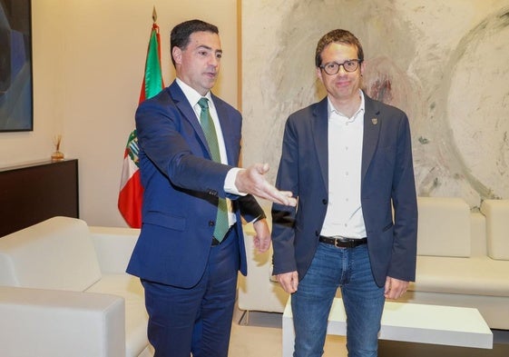 Otxandiano acudió el pasado martes a la ronda de contactos convocada por el lehendakari.