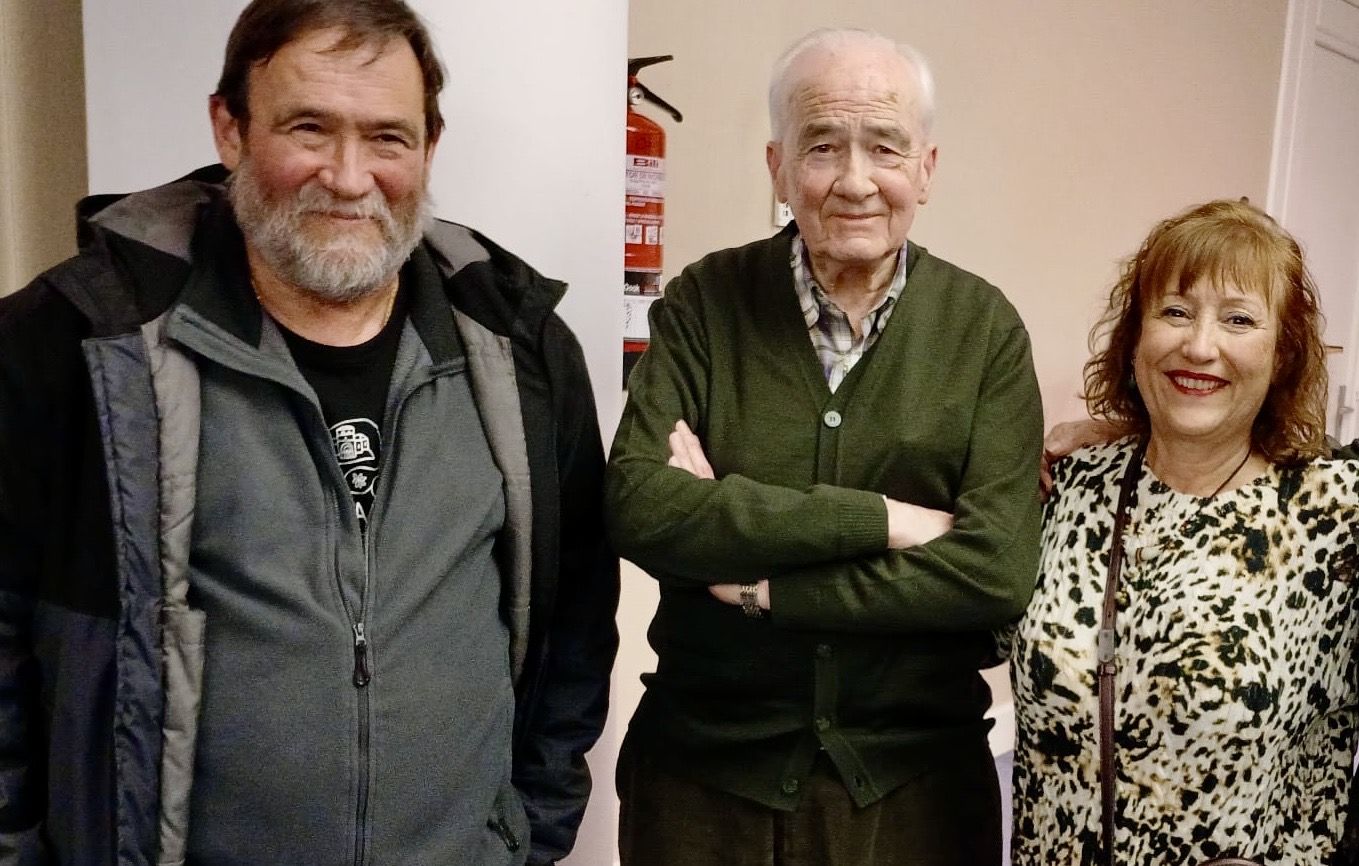 Txus Torre, Javier Irazábal y María Eugenia Azpeitia.