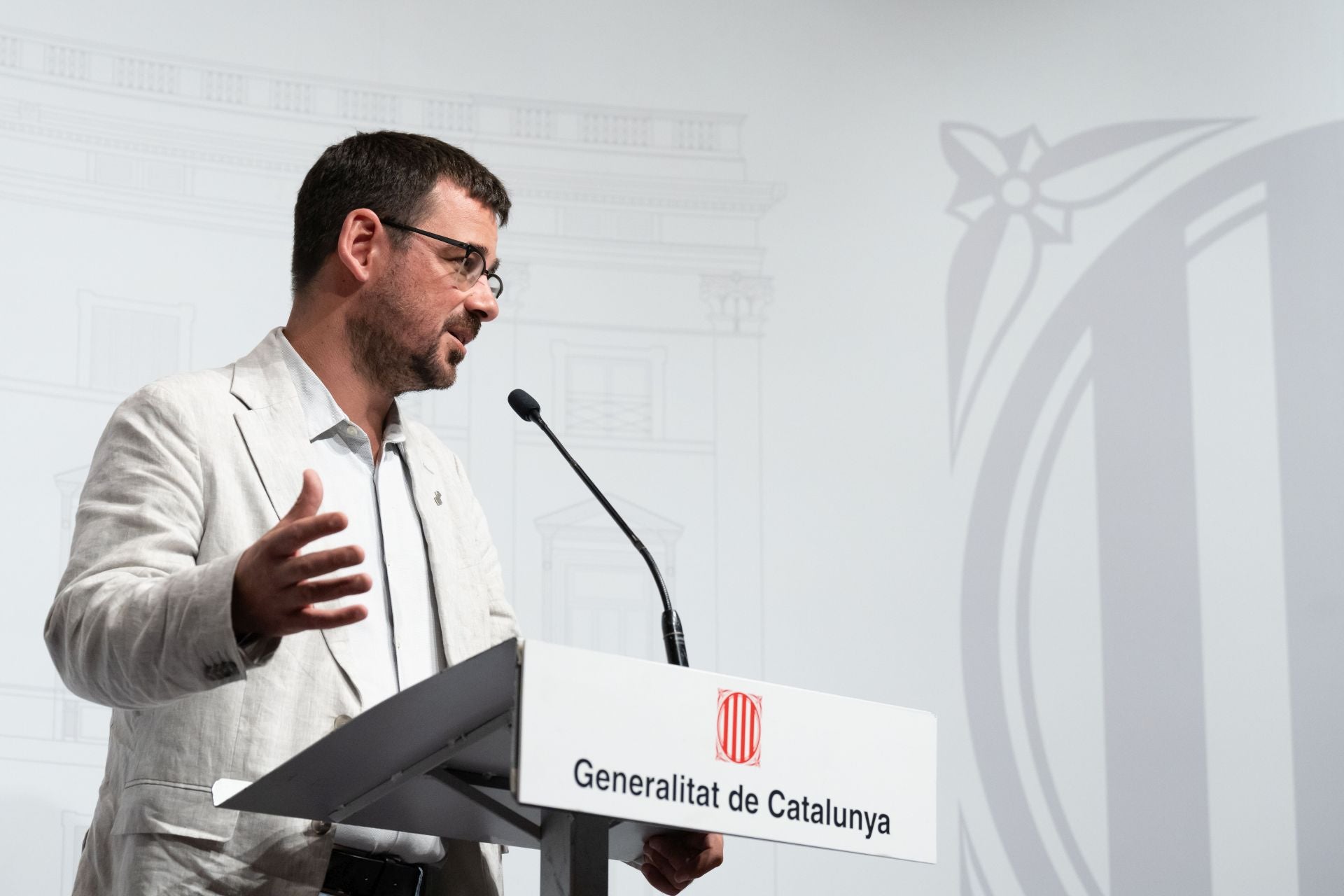 La emotiva despedida de Lluc Salellas, alcalde de Girona, a su hijo nonato