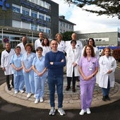 Personal de la unidad de terapias avanzadas, hematología, oncología o enfermería del hospital.