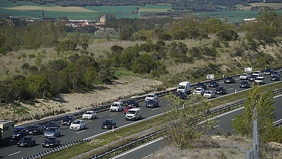 Finalizan las retenciones en la A-1 en Armiñón