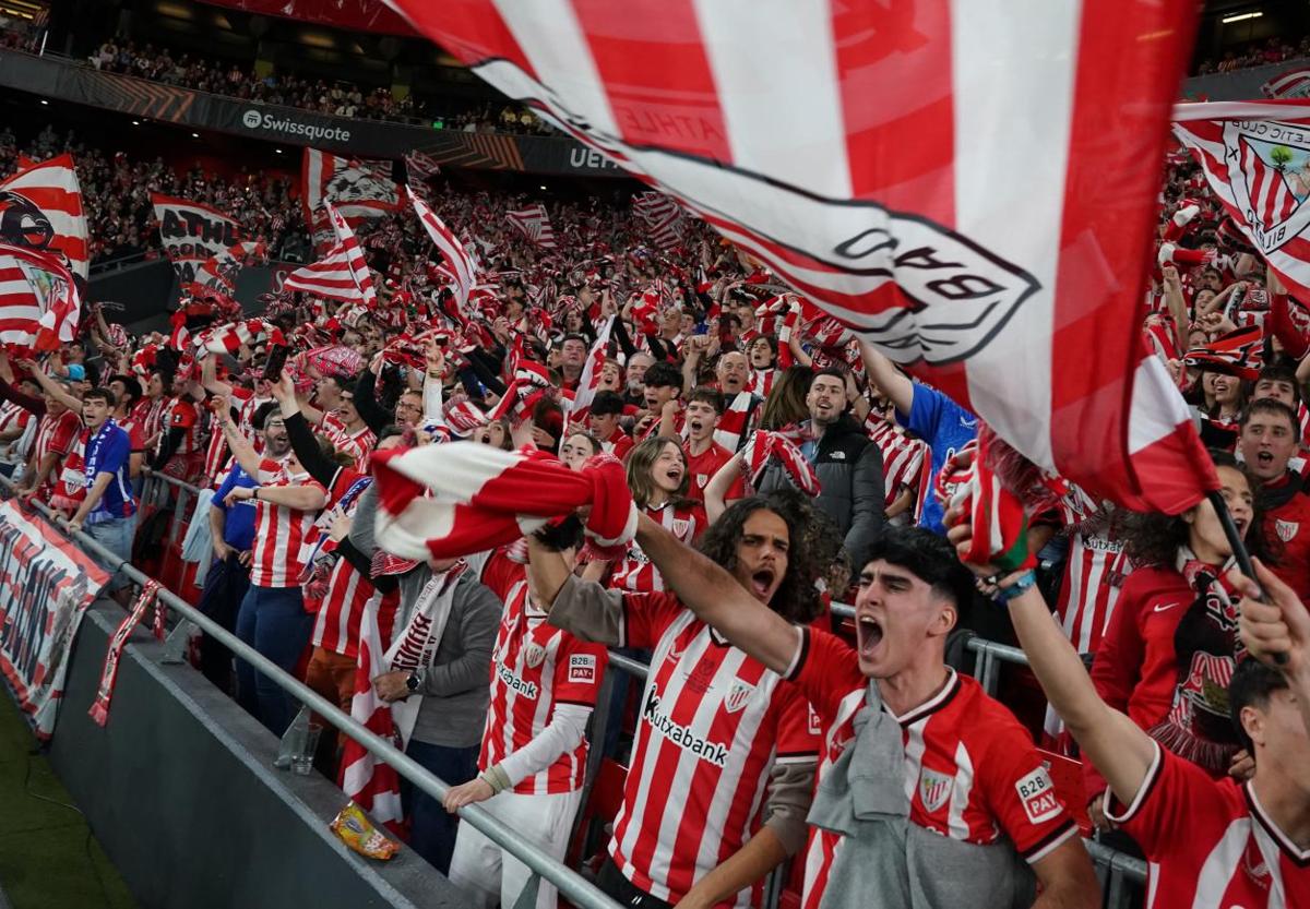 De 20 a 52 euros: los precios de las entradas para los socios del Athletic en la semifinal contra el Manchester United en San Mamés