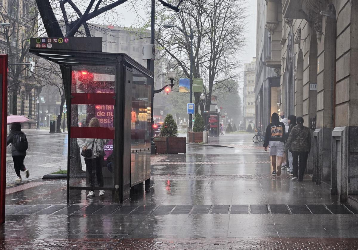 Bizkaia despedirá la Semana Santa con lluvia y una notable bajada de temperaturas