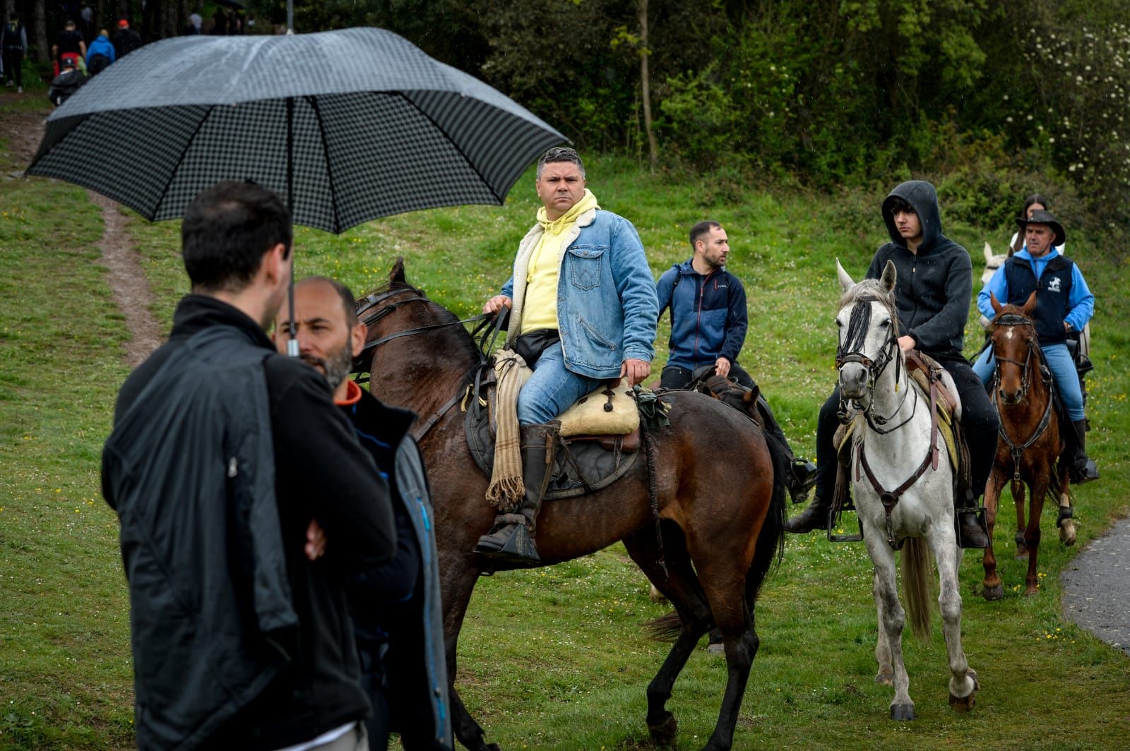 La romería de Cornites en el Serantes
