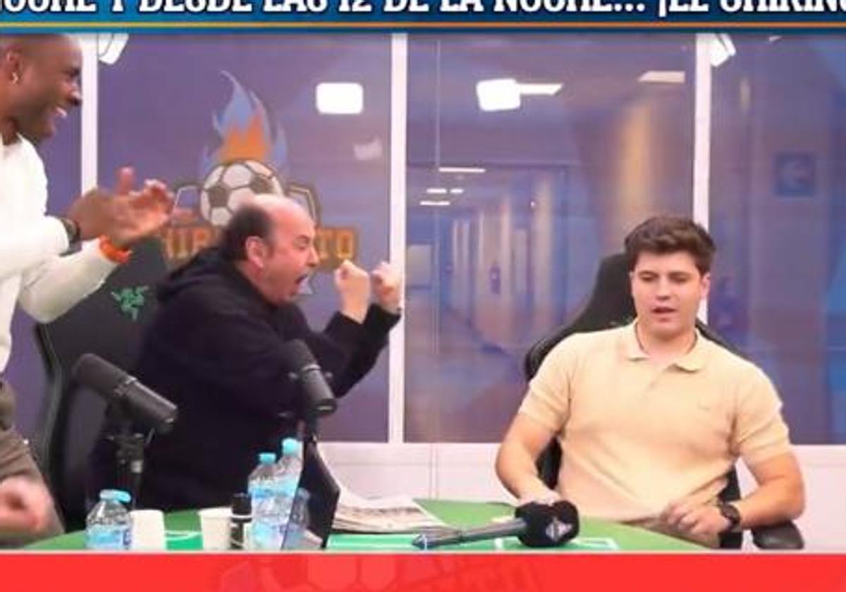El minuto y medio de 'tierra trágame' del tertuliano athleticzale de 'El Chiringuito': «No metéis ni en 20 partidos...»