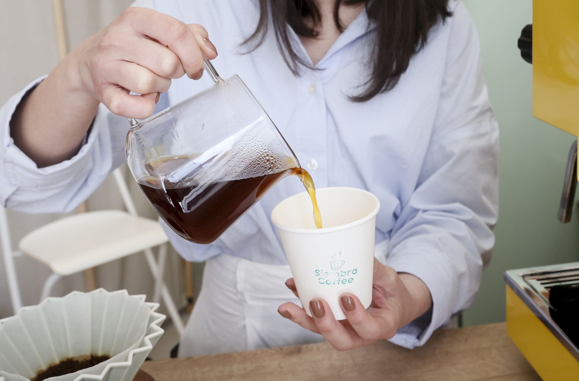 Luz Mila, la colombiana que ha abierto un templo del café en el centro de Bilbao para honrar sus raíces