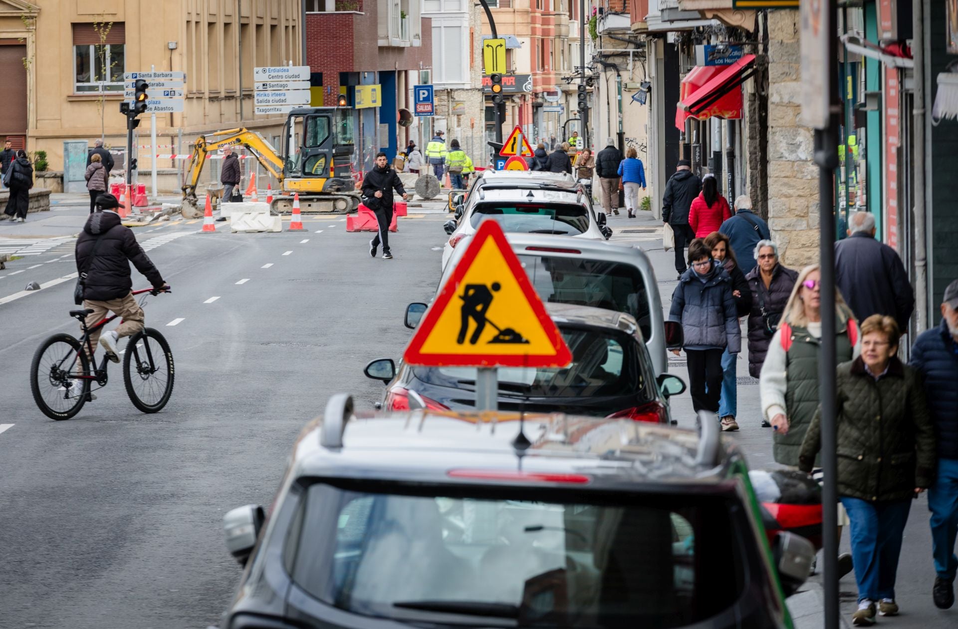 Las imágenes de los nuevos cortes en Los Herrán