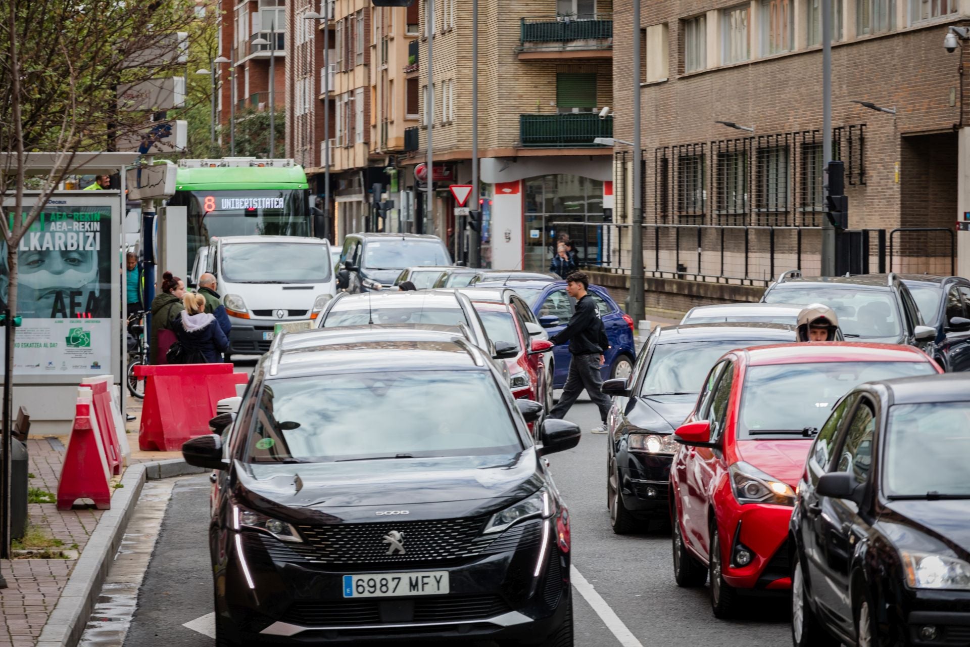 Las imágenes de los nuevos cortes en Los Herrán