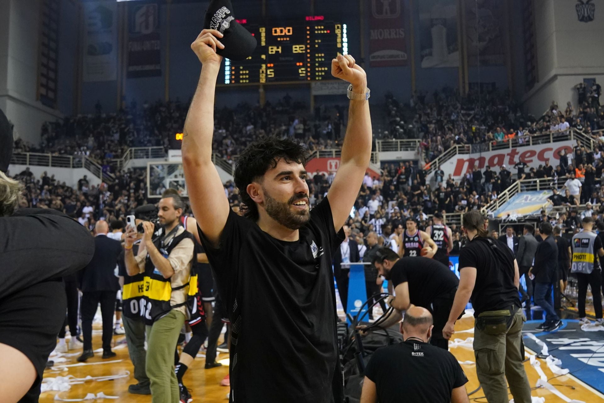 En imágenes la final de la Europe Cup, PAOK-Bilbao Basket