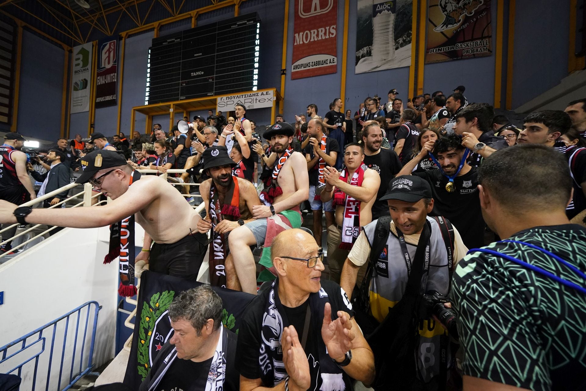 En imágenes la final de la Europe Cup, PAOK-Bilbao Basket