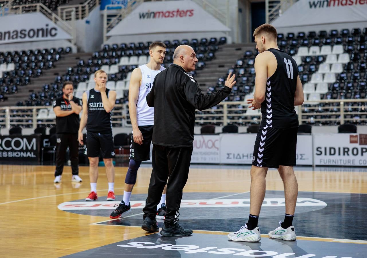 En imágenes la final de la Europe Cup, PAOK-Bilbao Basket