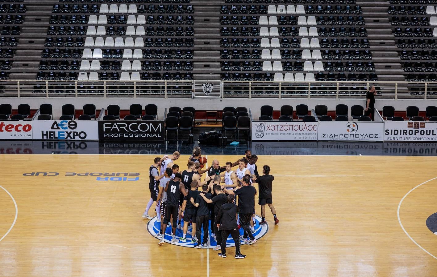 En imágenes la final de la Europe Cup, PAOK-Bilbao Basket