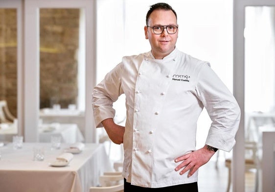 El cocinero Manuel Costiña.