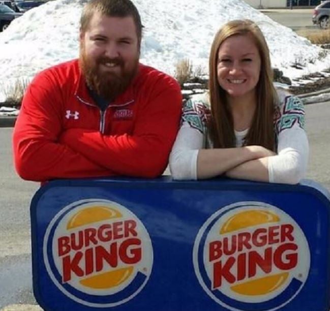 La 'pareja hamburguesa': 10 años del matrimonio Burger King