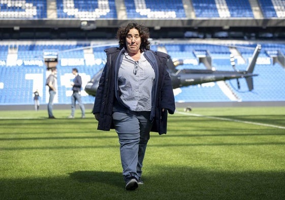 Arantxa Echevarría acaba de rodar en San Sebastián la comedia 'Cada día nace un listo'.