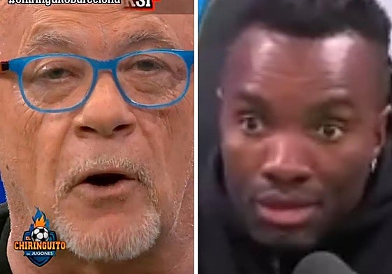 La tremenda bronca entre dos tertulianos de 'El Chiringuito' por los gritos de «Ceballos muérete» en Getafe