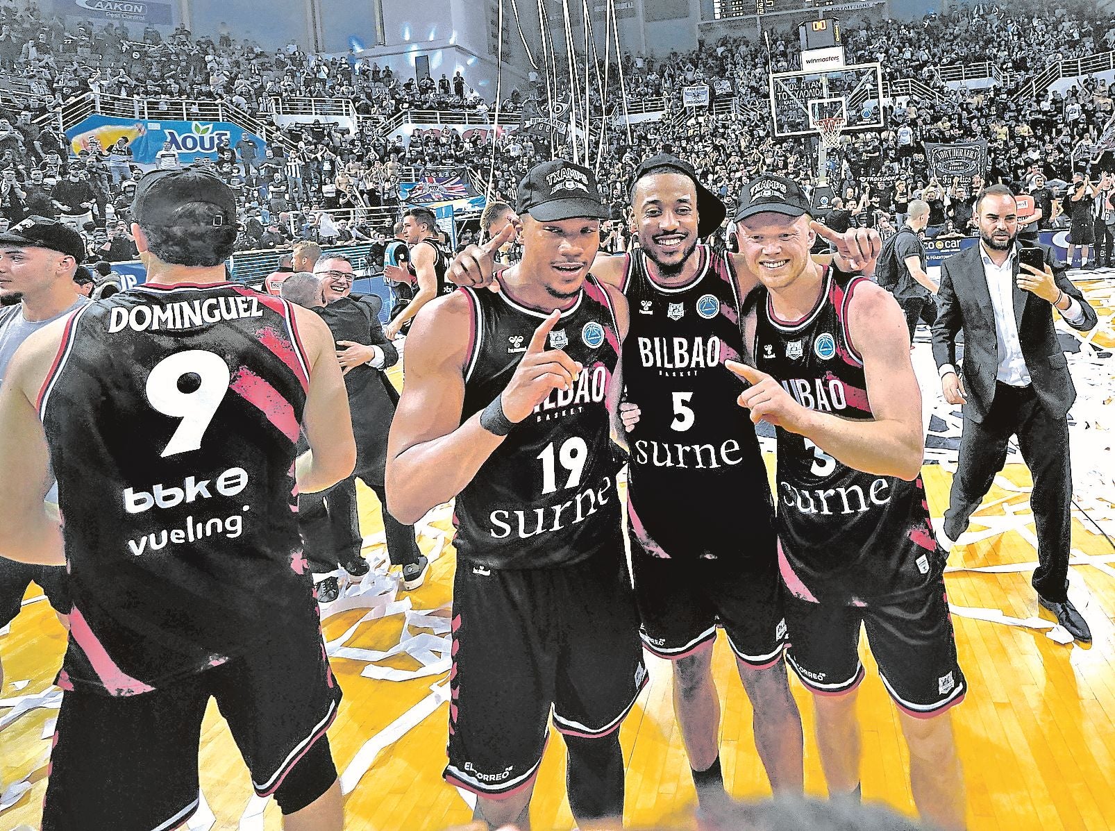 Bilbao Basket: trece pasaportes y un solo equipo