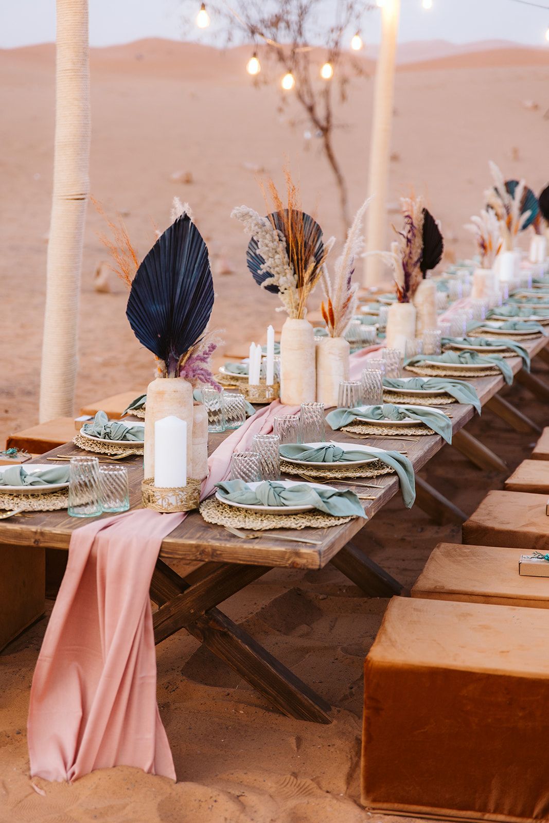 La boda de una bilbaína y un marroquí en el desierto del Sáhara con aurresku, ikurriña y mucho amor