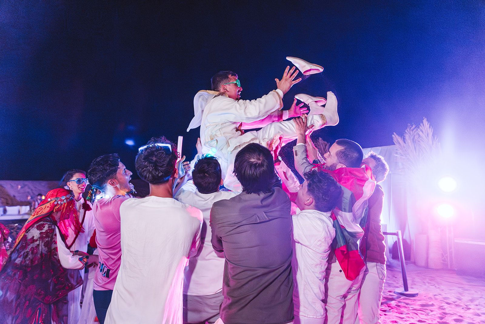 La boda de una bilbaína y un marroquí en el desierto del Sáhara con aurresku, ikurriña y mucho amor