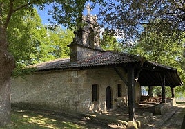 La ermita San Juan Bautista de Momoitio de Garai, considerada una de las más antiguas de la comarca